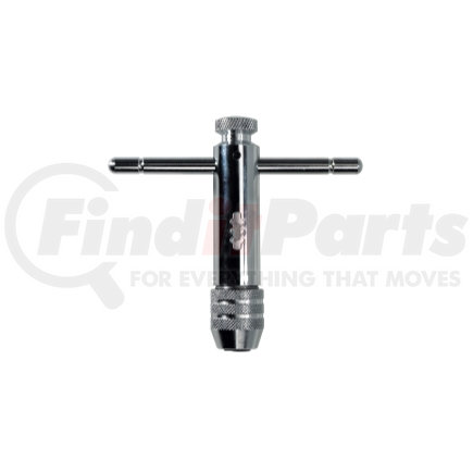 Hanson 21102 T-Handle Ratcheting Tap Wrench, 1/4" to 1/2" (6mm to 12mm)