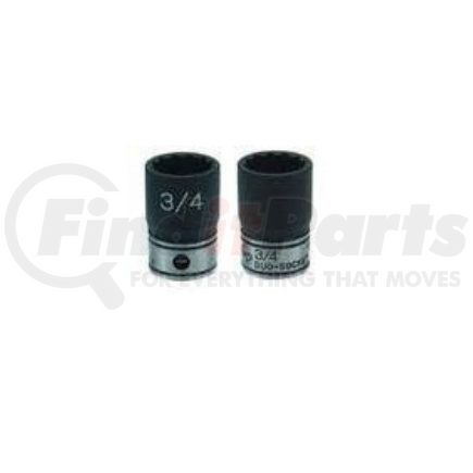 Grey Pneumatic 81012MD 3/8" Drive x 12mm Deep Duo-Socket - 6 Point