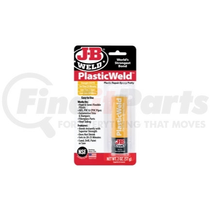 J-B Weld 8237 J-B KwikPlastic Epoxy Putty Stick