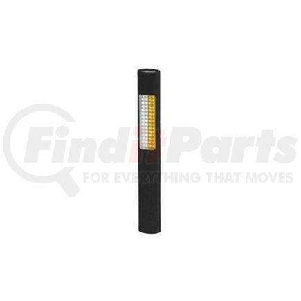 Bayco Products NSP-1174 LED Flashlight/Flood with Amber Safety Light Feature, Slim Design, Black Body, With 4 AA Batteries