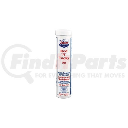 Lucas Oil 10005-10 Red "N" Tacky Grease NLGI #2  (sold individually)