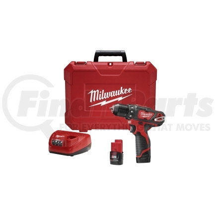 MILWAUKEE 2407-22 -   m12 3/8" cordless drill/driver kit