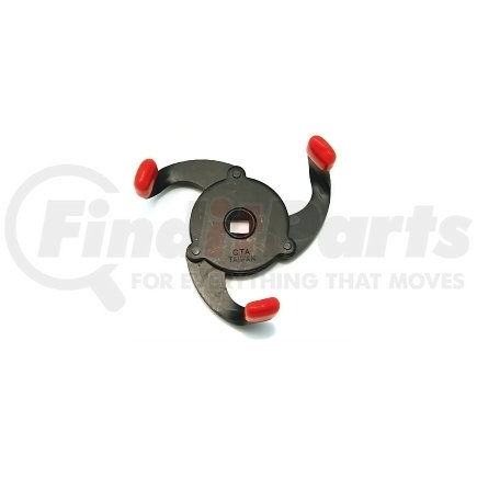 CTA Tools 2506 Oil Filter Wrench, Clamping Style, 2-3/8" to 3-3/4", Three Short Clamping Legs, 3/8" Drive
