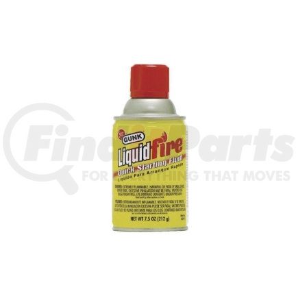 Radiator Specialties M3911 Liquid Fire Starting Fluid, for Gasoline and Diesel Engines, 7.5 oz Can, 12 per Pack