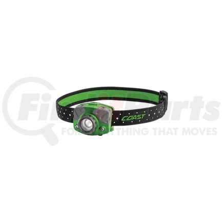 Coast 20619 FL75R Rechargeable Pure Beam Focusing Headlamp, Green