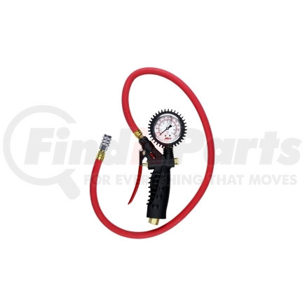 Milton Industries 572A Analog Inflator Gauge with Kwik Grip Safety Chuck