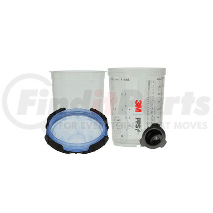 3M 26199 PPS™ Series 2.0 Lid, Standard/Large, 125 Micron Filter, 25 per pack, 1 pack per case