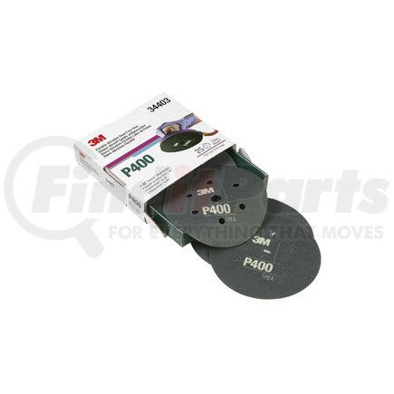 3M 34403 Flexible Abrasive Hookit™ Dust Free 6" Disc, P400