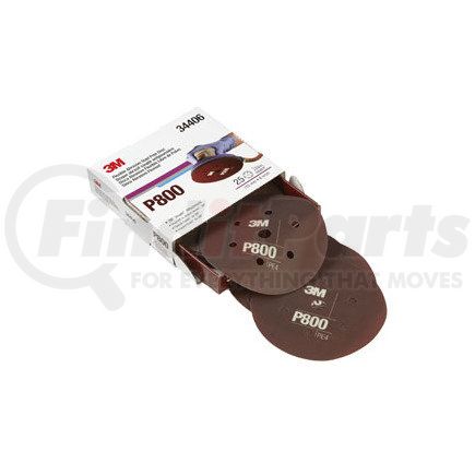 3M 34406 Flexible Abrasive Hookit™ Dust Free 6" Disc, P800