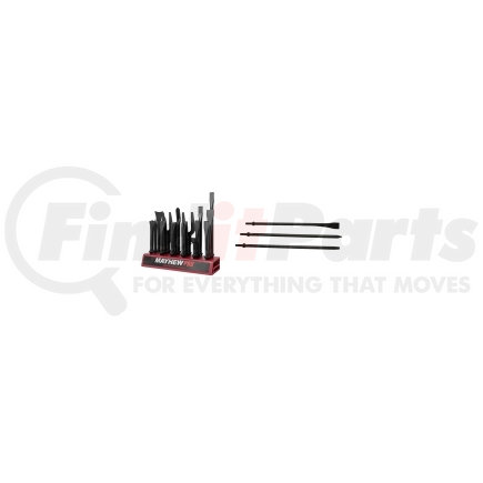 Mayhew Tools 81350 18pc Pneum Tools Diplay w /Free 3pc Long Pneum Set