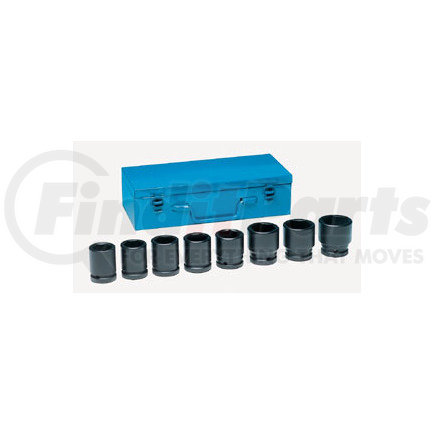 Grey Pneumatic 8034 8 pc. 3/4" Dr. Standard Impact Socket Set