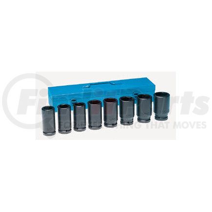 Grey Pneumatic 8034D 3/4" Drive 8 Piece Deep Set