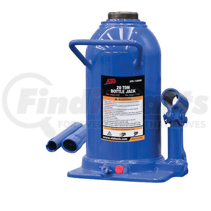 ATD Tools 7386W 20-Ton Heavy-Duty Hydraulic Side Pump Bottle Jack