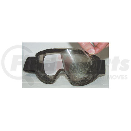 SAS SAFETY CORP 5106-10 Peel-Off Lens Covers for Deluxe Goggles