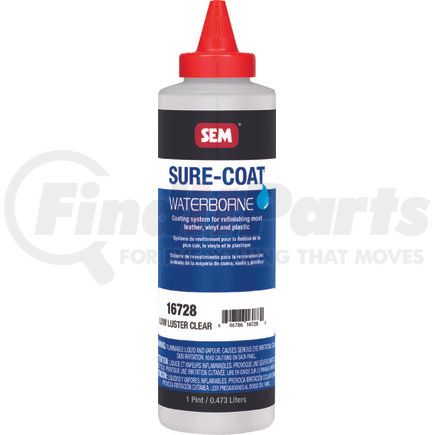 SEM Products 16728 SURE-COAT - Low Luster Clear