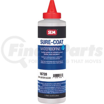 SEM PRODUCTS 16728 SURE-COAT - Low Luster Clear