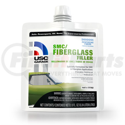 U. S. Chemical & Plastics 77702 SMC/Fiberglass Filler: Reinforcing Fibers
