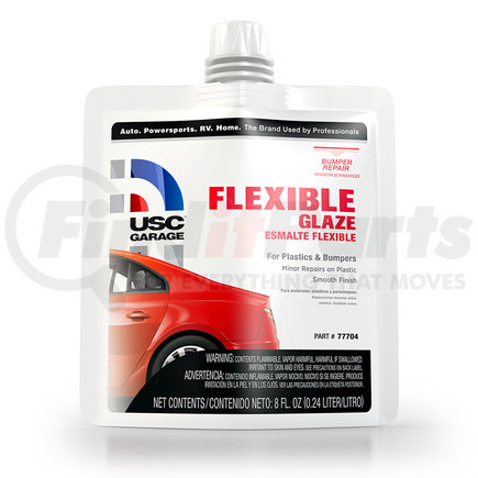 U. S. Chemical & Plastics 77704 Flexible Glaze: Bumper Repair