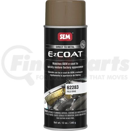 SEM Products 62283 Ez Coat Field Drab