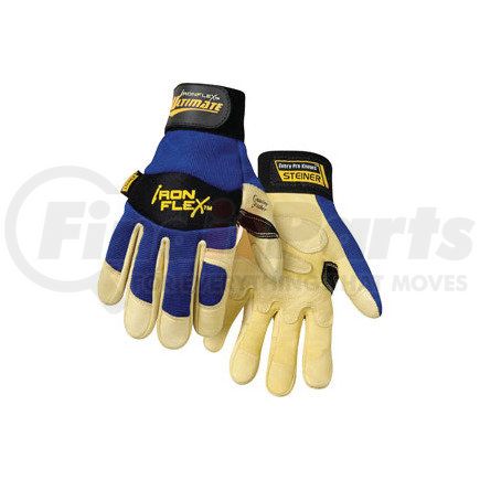 Steiner 0914-L IronFlex® Ultimate™ Grain Goatskin Leather Palm Gloves, Large