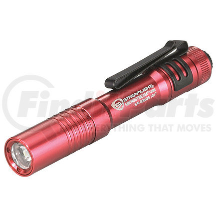 Streamlight 66602 Microstream® USB Ultra-compact,  Rechargeable Personal Light - Red