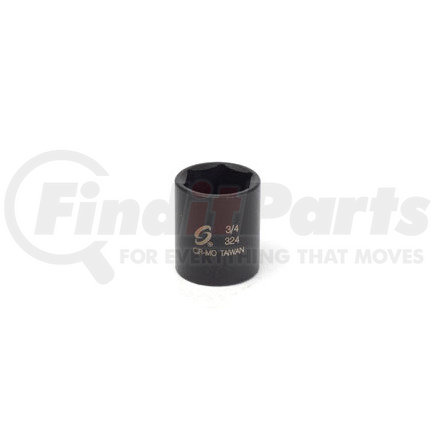 Sunex Tools 324 3/8" Dr Impact Socket, 3/4"