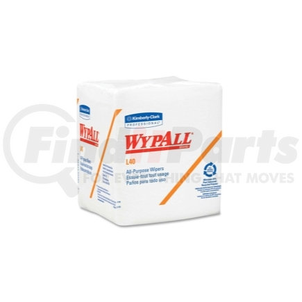 KIMBERLY-CLARK 05701 - wypall® l40 quarterfold wipers, white