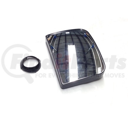 Automann 563.46020 Driver or Passenger Side Convex Door Mirror for Freightliner Applications