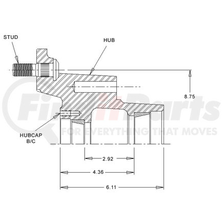 Webb 15501--N 1550 ASSY W/CUPS ONLY