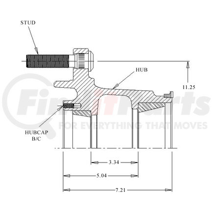 Webb 25401--0T 2540 ABS ASSY W/CUPS ONLY