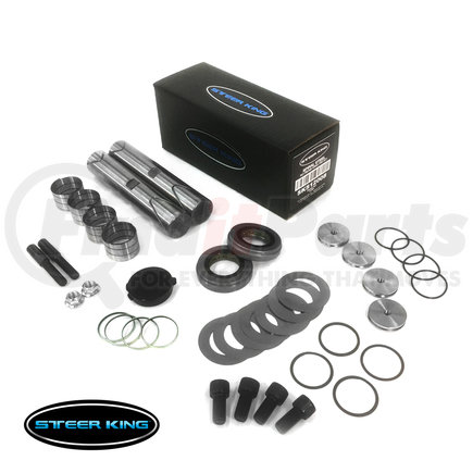 Steer King SKS12008 King Pin Kit: No-Ream Spiral Steel Bushing