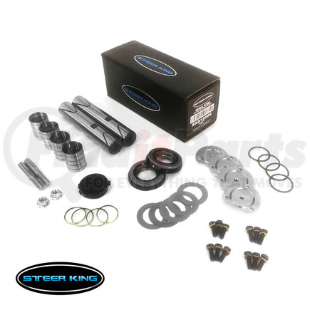 Steer King SKS12005 King Pin Kit: No-Ream Spiral Steel Bushing