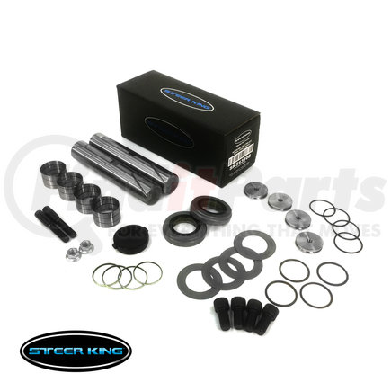 Steer King SKS13108 King Pin Kit: No-Ream Spiral Steel Bushing