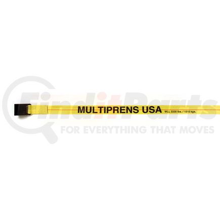 Multiprens 2022-27 2" x 27' Winch Strap using # 210 Flat Hook