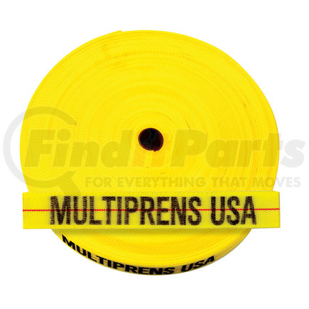 Multiprens 602 2" Yellow Exterior Tiedown Webbing 300' Rolls BS 4,500 kgs/12,000 lbs