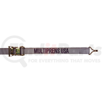 MULTIPRENS 6224-16 4k Ratchet Strap 2"x16' with F Wire Hooks