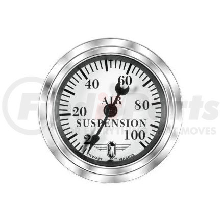 Stewart Warner 82483 Wings Air Suspension Pressure Gauge