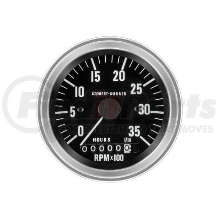 Stewart Warner 82622 Deluxe Tachometer/Hourmeter