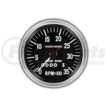 Stewart Warner 82688 Deluxe Tachometer/Hourmeter