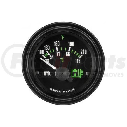 Stewart Warner 82740 Heavy Duty Plus Water Temp Gauge