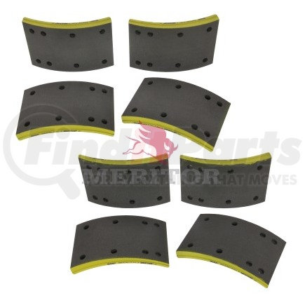 Meritor F5504524BD LINING-AXLE SET