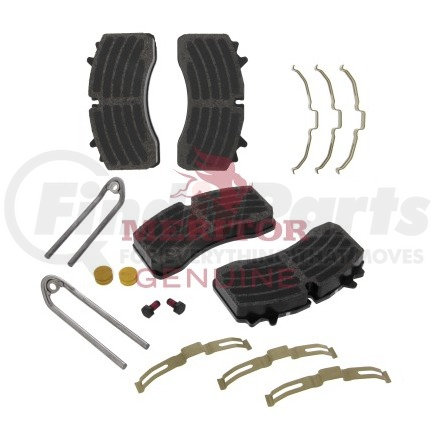 MERITOR 12999796 - disc brake pad set - air disc brake, trailer trucks | disc brake pad set