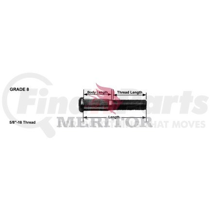 Meritor R0010229 STUD