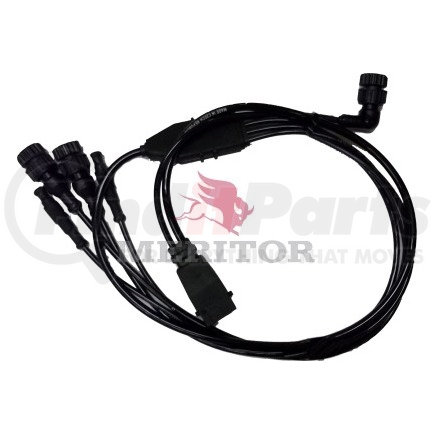 Meritor S4494420100 Trailer Wiring Harness - 39.37 in. Length, TCSII, 7 Conductor