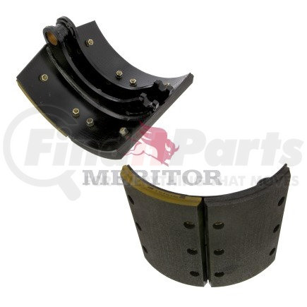 Meritor S2F787T4592W3 Drum Brake Shoe and Lining Kit - 28K FMSI 4592, AF787T, Fras-Le