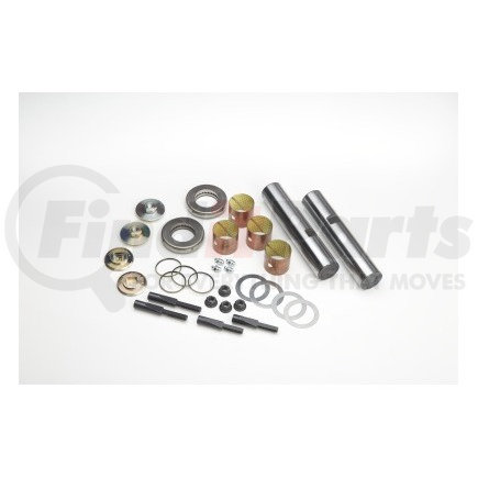 Meritor R201488 Steering King Pin Kit - Composite Bushing, Double Draw Key, 1.794" Dia, 8.875" Length