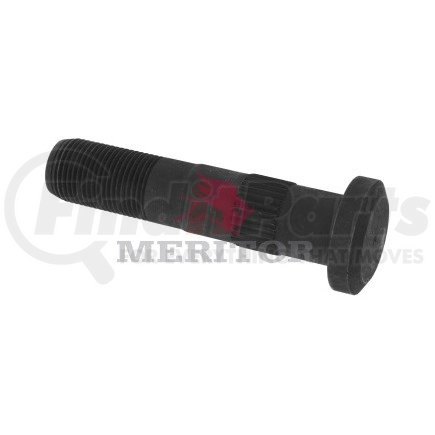 Meritor 09001588 Hydraulic Brake Bolt - RH Thread Direction, Serrated, 1.78" Body Length, Grade 8