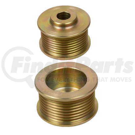 J&N 208-24001 Pulley, 8-Grooves, 0.67" / 17mm ID, 2.61" / 66.4mm OD