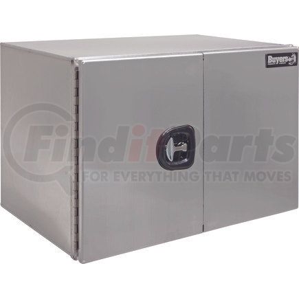 Buyers Products 1705415 18 x 18 x 60in. XD Smooth Aluminum Underbody Truck Box with Barn Door