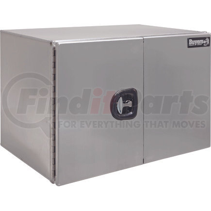 Buyers Products 1705445 24 x 24 x 60in. XD Smooth Aluminum Underbody Truck Box with Barn Door